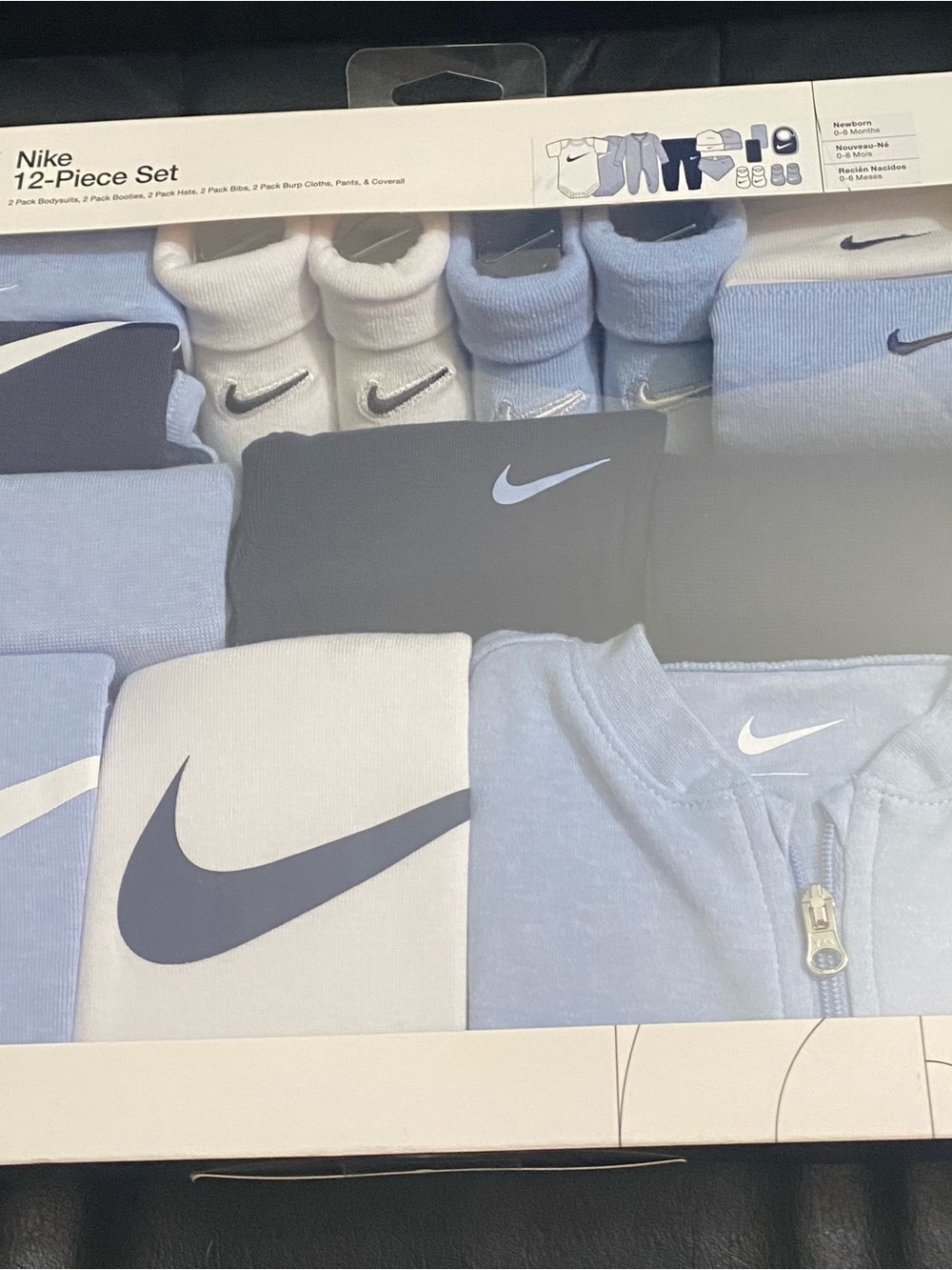 Nike Baby Clothing Set - Light Blue & White
